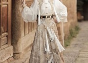 A Girls Skirt Set:The Charm of Traditional Hanfu Hanfu Costumes