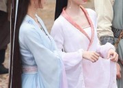 A Pink Girls Cheongsam Skirt:A Blend of Tradition and Modernity