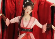 A Glamor of Pink Cheongsam Ensemble