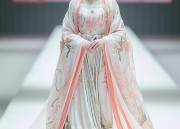 Charming and Lovely Eight-Year-Old Girl in Traditional Hanfu Fashion