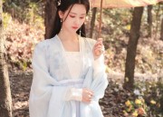 旗袍中袖中长款七分袖
