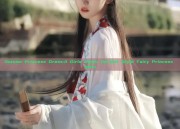 Autumn Princess Dress:A Girls Hanfu Ancient Style Fairy Princess Skirt