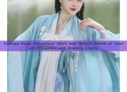 Vintage-Style Horseface Skirt and Shoe:A Blend of Ancient Elegance and Modern Charm