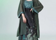 Elegant Purple Qipao A Refinement of Traditional Chinese Elegance