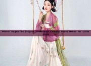 Winter Vogue:The Elegant Traditional Chinese Hanfu Dress for Little Girls