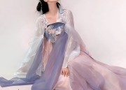 Original Hanfu Design:Star Glow at Yizhi Pavilion