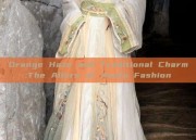 Orange Haze and Traditional Charm:The Allure of Hanfu Fashion