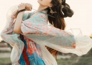 Three-Year-Old Girls Traditional Chinese Dress for Summer