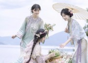 Cloud-Crane Hanfu:The Enchantment of a仙鹤 in the Sky