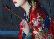 Summer Fashion Trends:Traditional Hanfu Womens Short-sleeved Shirts