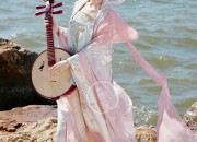 Traditional Charm of Cheongsam with 7-inch Sleeve Jacket in a Two-Piece Set
