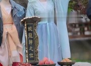 Ancient-Style Hair Ornament with Hair Combs and Traditional Hanfu Clothing Set