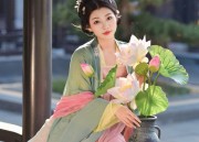 Elegant Hanfu Headwear with Fringes for Little Girls