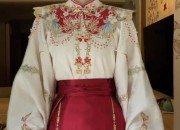 Vintage-Style Top and Horseface Skirt Ensemble:A Blend of Ancient Elegance and Modern Charm