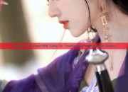 Elegant 35-Year-Old Lady in Traditional Cheongsam Dress