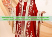 Reinventing Traditional Tang-Style Cheongsam Dress with Modern Fusion of Qipao Elegance