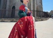 Elegant New Mid-Length Cheongsam for Teen Girls