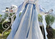The Elegance of a White Cheongsam Jacket