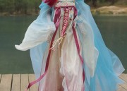 Peacock Blue Cheongsam Dress:A Blend of Tradition and Modern Elegance