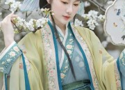 The Splendor of a Red Hanfu Ancient Gown:A Waist-Length Perspective on Traditional Chinese Beauty