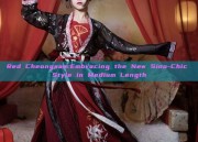Red Cheongsam:Embracing the New Sino-Chic Style in Medium Length