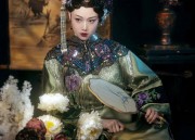 Chinese-Style Girls Autumn Cheongsam:A Blend of Tradition and Modernity