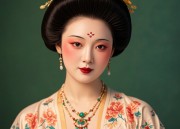 Elegant Satin Cheongsam with Mid-Length Sleeves:A Premier Fashion Statement