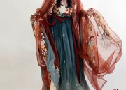 The Splendor of the Empress in Traditional Hanfu Fashion