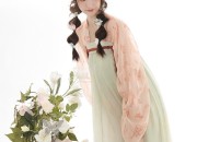 Childrens Qunfu Hanfu Skirts for Spring and Autumn