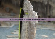 Purple Innovations in Chinese Cheongsam Design