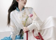 Black Traditional Chinese Style Horseface Skirt Ensemble