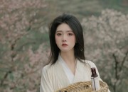 Moon Festival Celebration:A Girl Child in Traditional Hanfu Attire