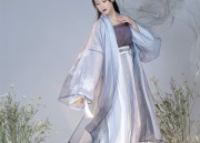 Red Cheongsam Embracing the Splendor of Flower-Adorned Combs