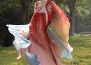 Ancient-Style Childrens Hanfu Umbrellas for Rainy Days
