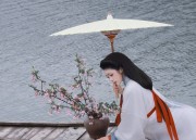 Elegant Silk Long-sleeved Cheongsam Dress:A Blend of Traditional Charm and Modern Elegance