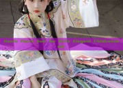 Hanfu Pants Suit for Girls Elegant Childrenswear