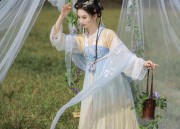 The Enchantment of Hanfu-Inspired Horseback Skirt for Little Girls