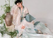 Classic Charm of Cheongsam and Cardigan:A Two-Piece Ensemble