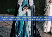 Winter Childrens Traditional Hanfu for New Years Visits:A Blend of Culture and Comfort