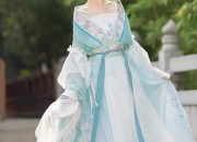 Ethereal Chinese-Style Girls Hanfu Fairy Skirt