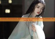 Summer Performance Attire:Designing a Beautiful Hanfu Costume for Young Girls