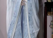 The Enigma of Black Scalloped Hanfu:The Allure of a Traditional Black Halter Top