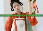 The Charm of Hanfu Womens Wear in the Jin-Jin Dynasty Style