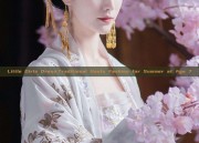 Little Girls Dress:Traditional Hanfu Fashion for Summer at Age 7