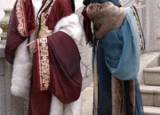 Traditional Chinese Style Puffy Down Ma-Face Skirt and Jacket