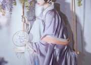 The Splendor of a Red-Clad Hanfu Woman