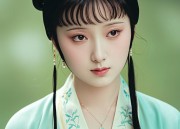 Splendid Splendor:The Allure of a High-End Blue Cheongsam