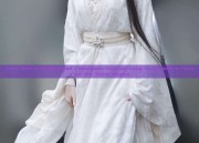 Teen Girl’s Refashioned Cheongsam-Inspired Long Dress with a Focus on the Ankle Region
