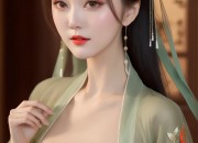 Winter Style with Chinese Cheongsam-Style Vest-Dress and Backless Jacket