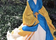 The Splendor of Hanfu:Embracing the Forehead Prints of Traditional Chinese Beauty